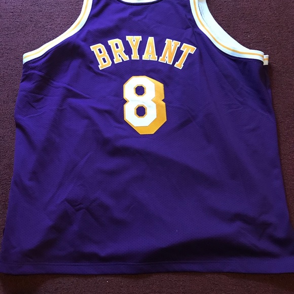 Kobe Bryant Mitchell and Ness Throwback Jersey - Picture 5 of 6